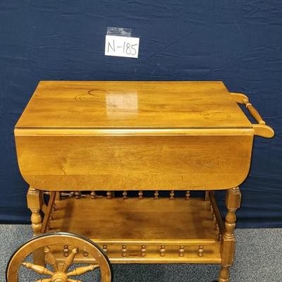 Solid Maple Tea Cart