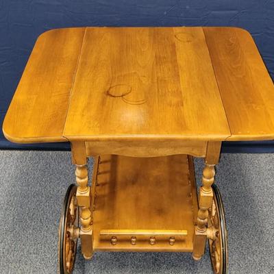 Solid Maple Tea Cart