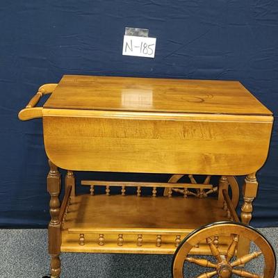 Solid Maple Tea Cart