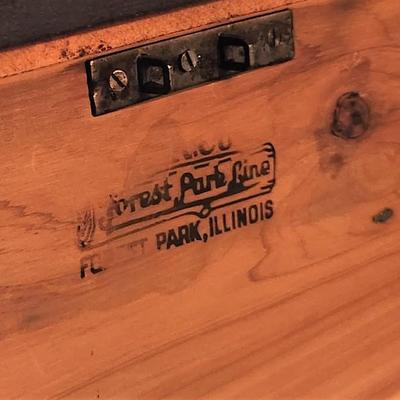 Lot #93  Vintage Cedar Chest - 1930's/40's