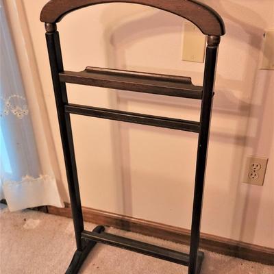 Lot #96  Wooden Clothing Valet