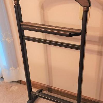 Lot #96  Wooden Clothing Valet