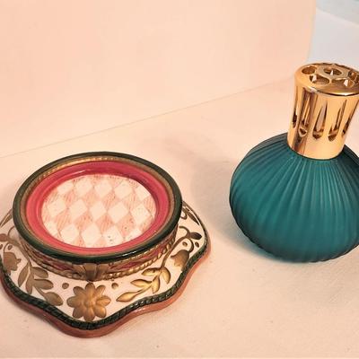 Lot #97 Fitz & Floyd Home Fragrance Stand with Lampe Berger