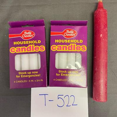 Emergency candles