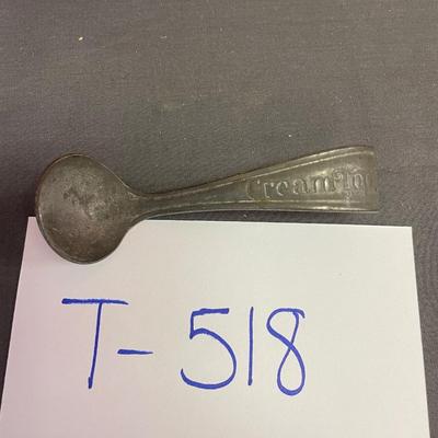Vintage â€œcream topâ€milk bottle ladle circa 1924