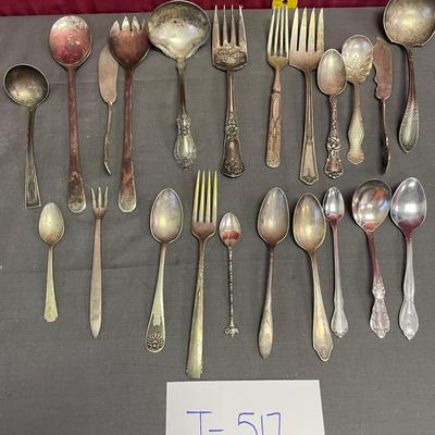Miscellaneous silverware