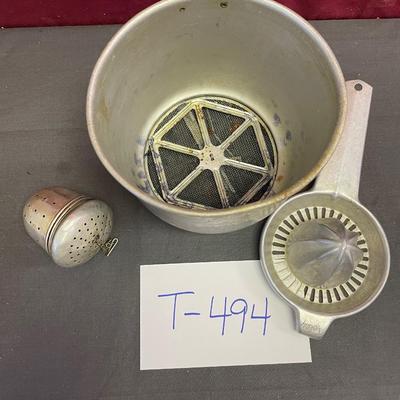 Foley sifter and juice maker