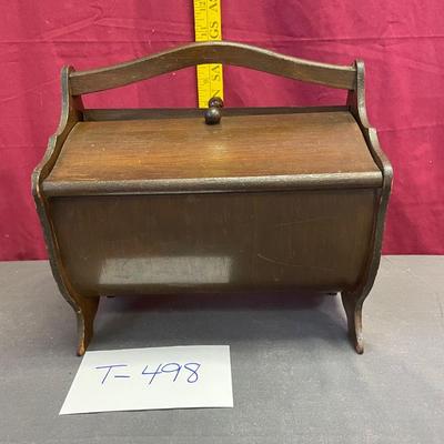 Sewing box and contents