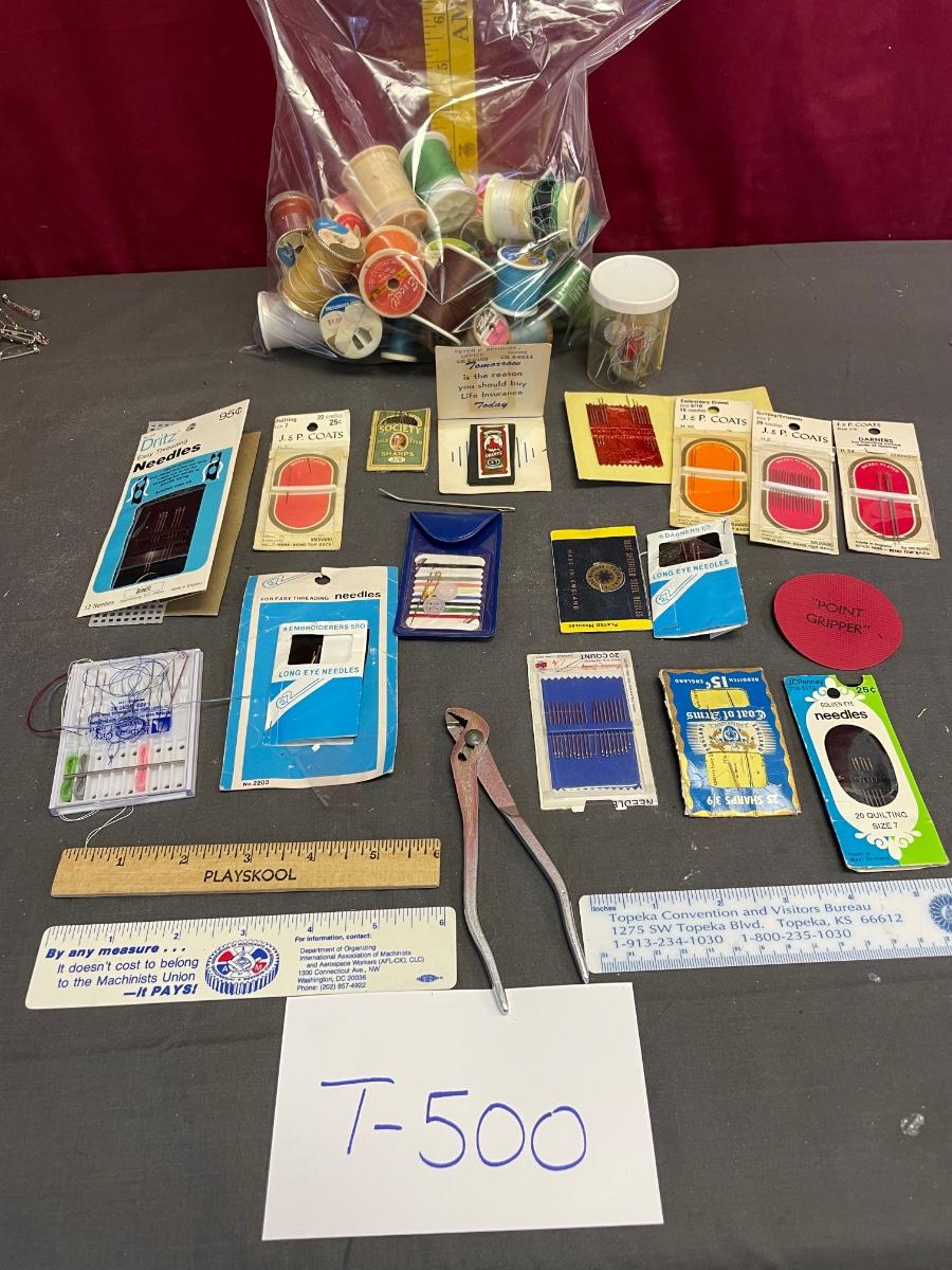 Needles and thread assortment