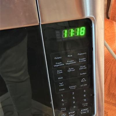 Lot #103  LG Stainless Steel Microwave