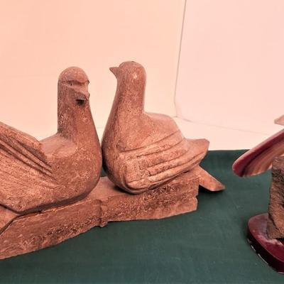 Lot #105 Decorative Bird Lot - 2 pieces