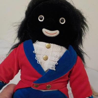 Merry Thought  " Golly Doll" vintage . Made in England.