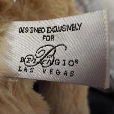 " Original Teddy Bear made for Bellagio Las Vegas".