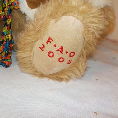 " Original Teddy Bear designed for FAO Swartz Co. "