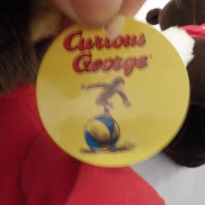 " The famous Curious George and Honey the brown bear. "