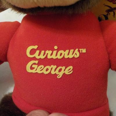 " The famous Curious George and Honey the brown bear. "