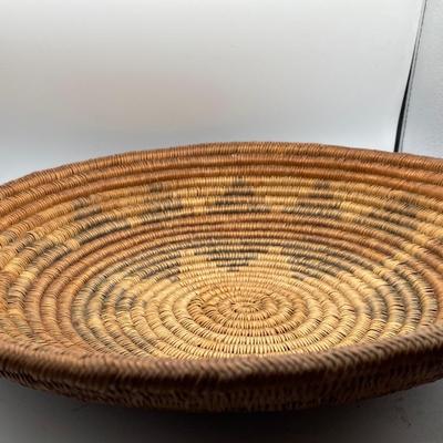 Genuine 1940s Native American Coil Navaho Wedding Basket