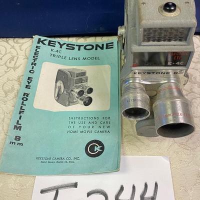 Keystone 4-K Home Movie Camera