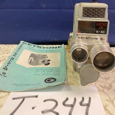 Keystone 4-K Home Movie Camera