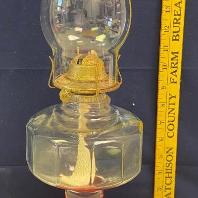 Red Bottom Lamp