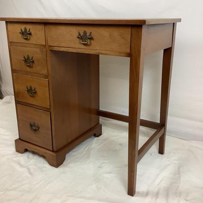 Lot 6071. Vintage Mahogany Pedestal Desk