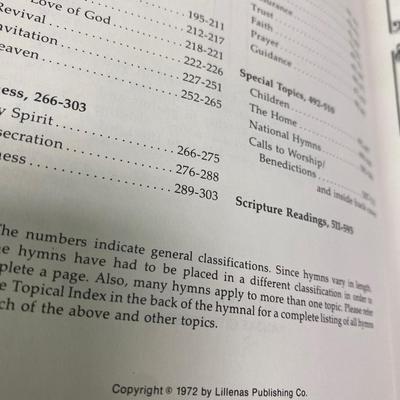 Hymnals
