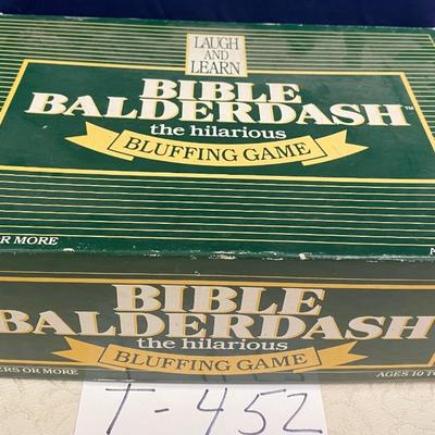 Bible Balderdash