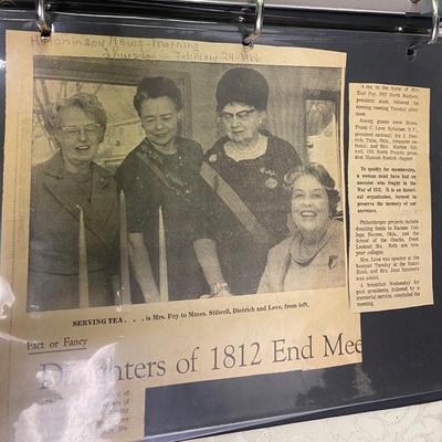 National Society United States Daughters of 1812