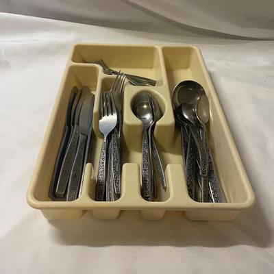 Rogers 6 Person Flatware Set With Extras (K-RG)