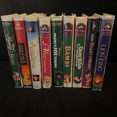 Disney VHS Movies (B2-MG)