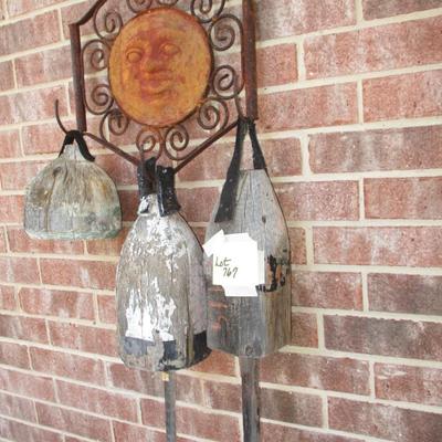 Metal Sun Wall Decor