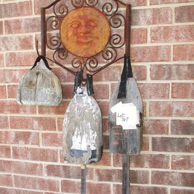 Metal Sun Wall Decor