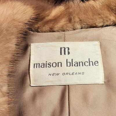 Lot #113  Vintage Mink Stole - Maison Blanche