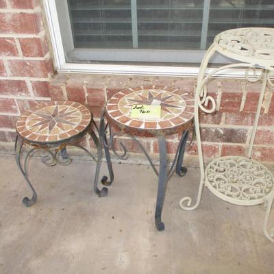 3 Decorative Plant Stands