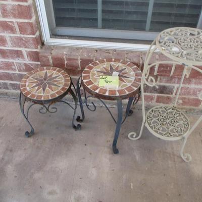 3 Decorative Plant Stands