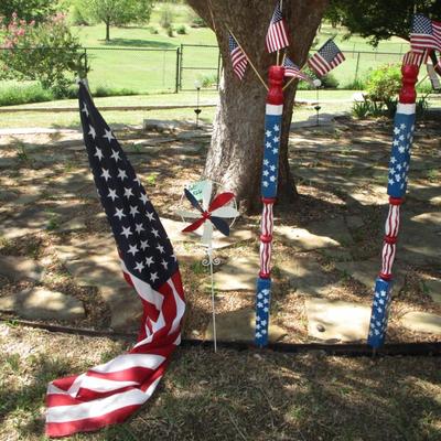 4th of July Yard Decor