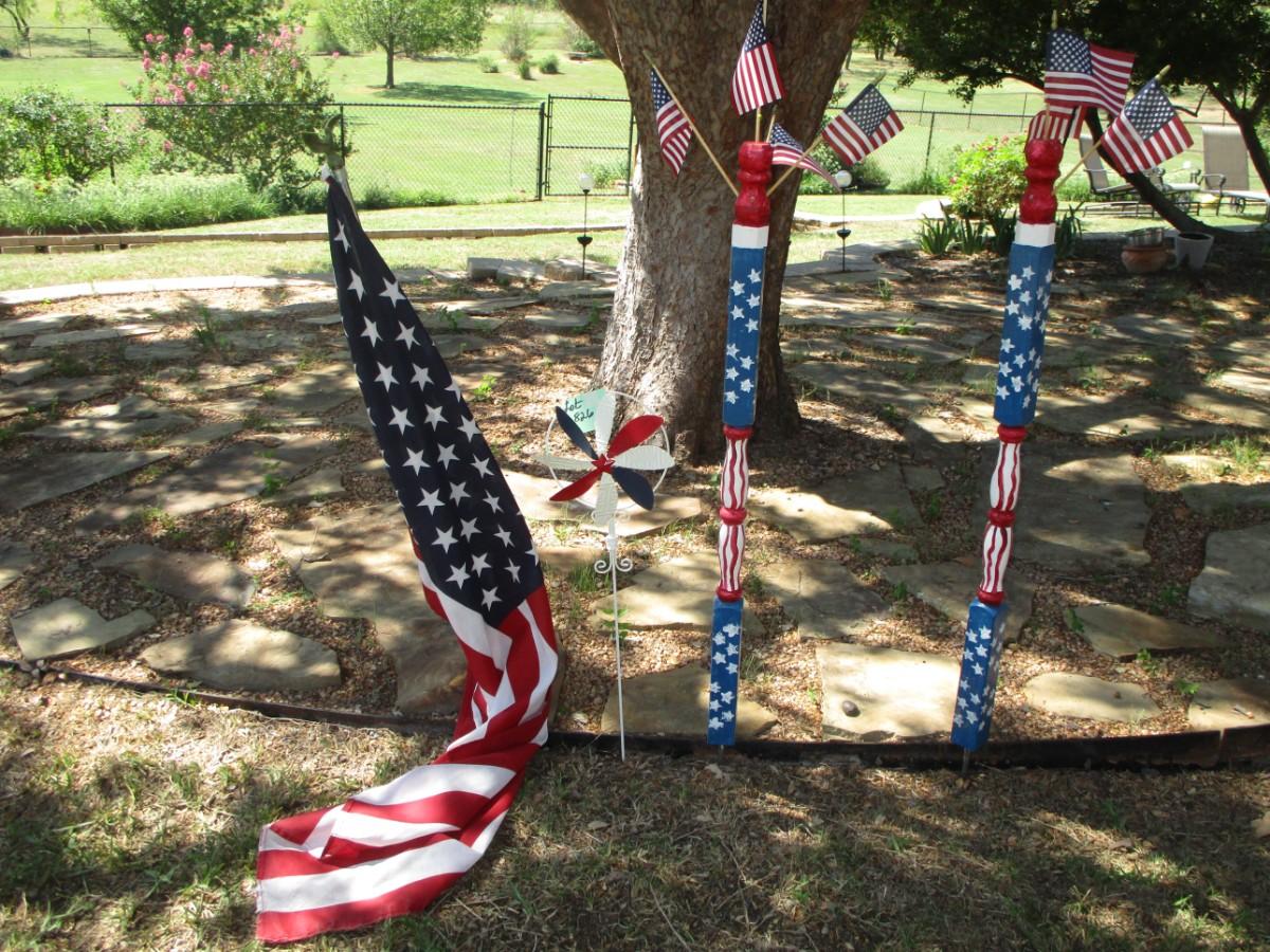 fourth of july yard decorations