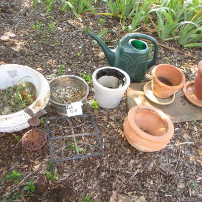Flower Pots/Watering Can