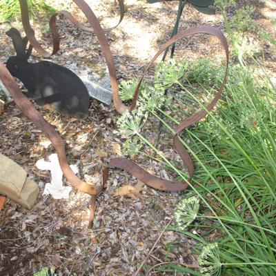 Bunny Yard Decor-