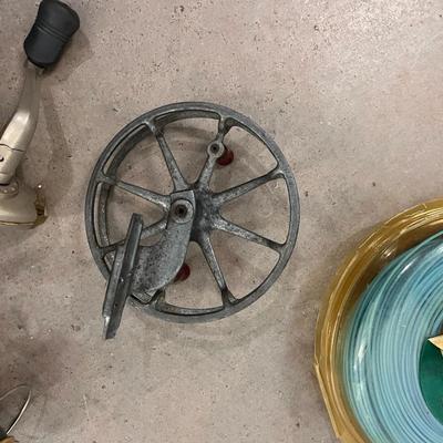 antique fishing reel