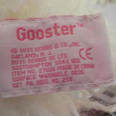 Famous "Gooster from Ross and Belvedere from Ty ".