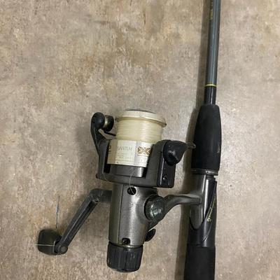 fishing rods and reels