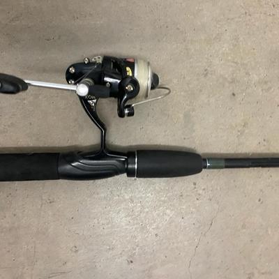 fishing rods and reels