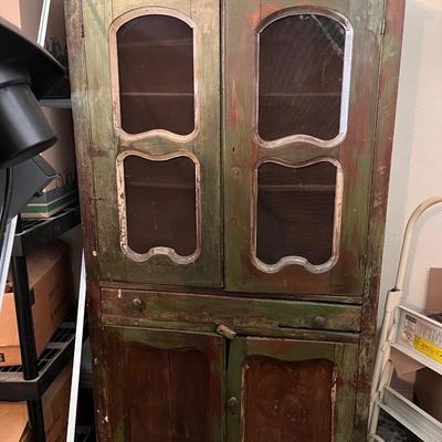 double sided pie cabinet