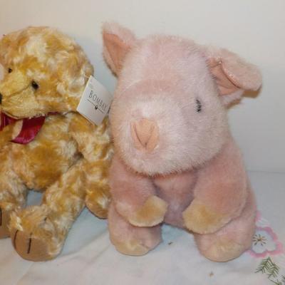 Vintage Mary Meyer Piglet 1980's and Stanley the bear.