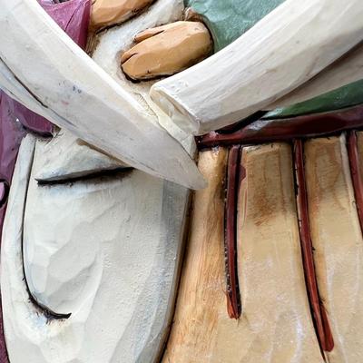 Jim Shore Heartwood Creek Our Savior is Born Wood Angel Religious Holiday Decor