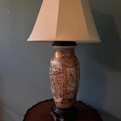 Chinese ceramic lamp