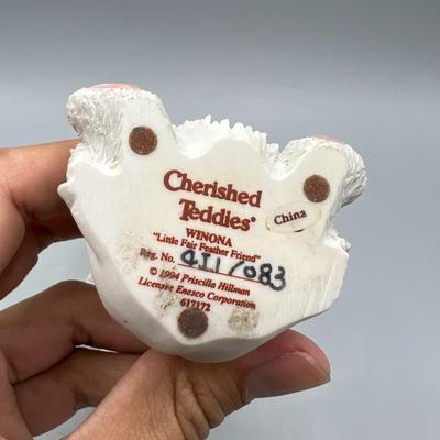 Teddy Bear Lot Cherished Teddies & Pewter Metal Carousel Figurines
