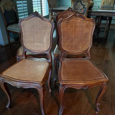 antique dining chairs