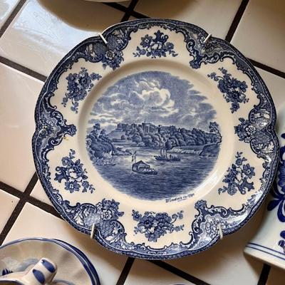 Jason Bro old Britain castles plate